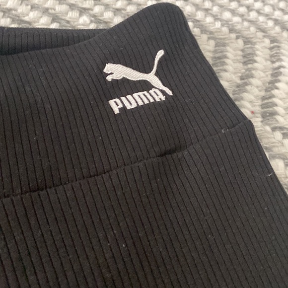 Puma black rubbed leggings - Picture 2 of 3